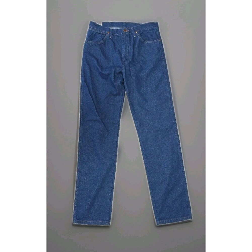 WRANGLER 13MWZ ORIGINAL FIT COWBOY CUT DENIM MEDIUM BLUE JEANS SIZE 33/36 NWT!!